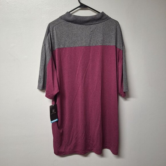 PGA Tour Polo Shirt Collared Short Sleeve Golf Country Club‎ Athletic Mens 2X - Picture 2 of 7